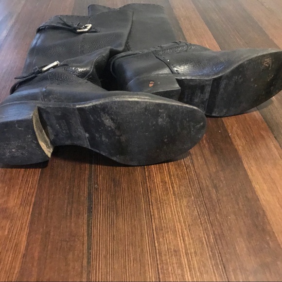 Black Fendi Riding Boots - Picture 2 of 7